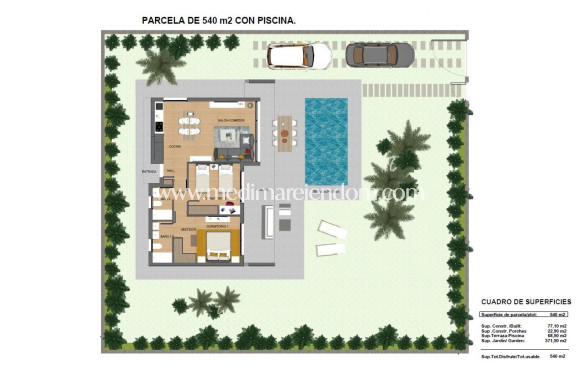 New build - Villa - Calasparra - Urbanización Coto Riñales