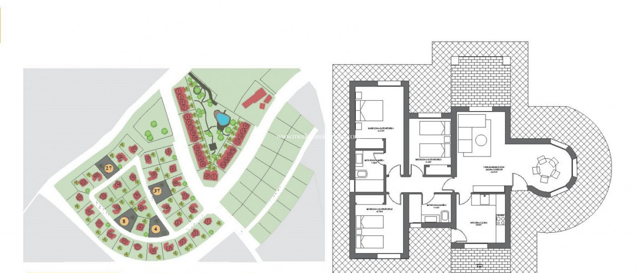 New build - Villa - Fuente Alamo de Murcia - Las Palas