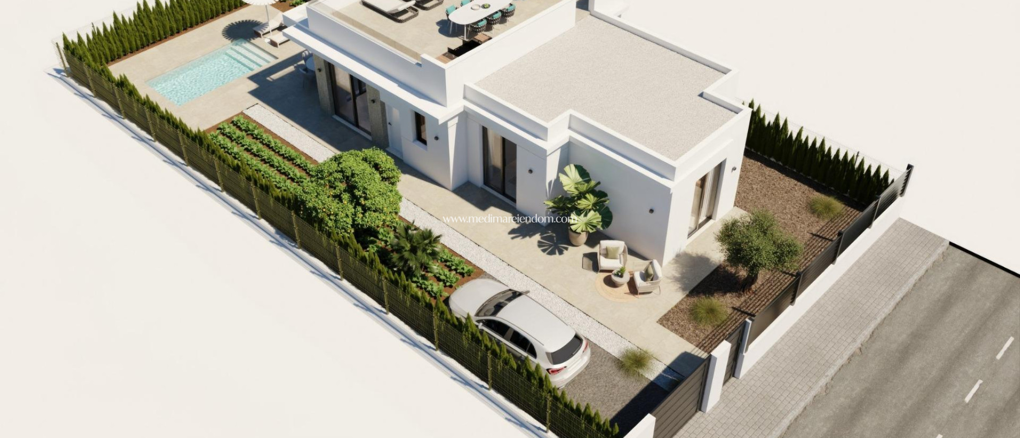 New build - Villa - Fuente Álamo - Hacienda Del Álamo Golf