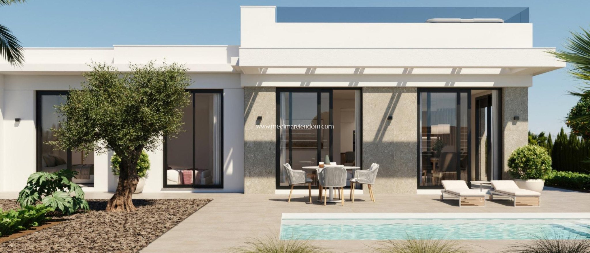 New build - Villa - Fuente Álamo - Hacienda Del Álamo Golf