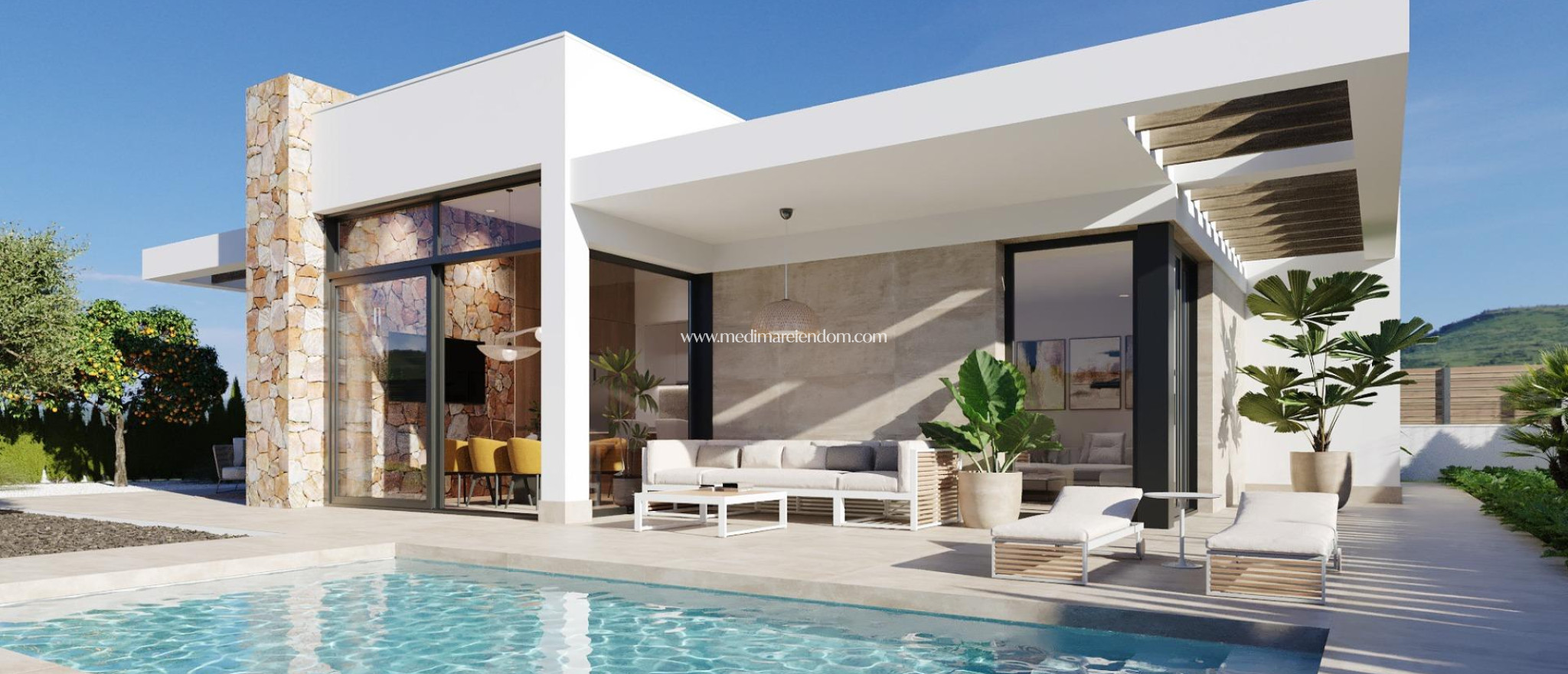 New build - Villa - Fuente Álamo - Hacienda del Alamo