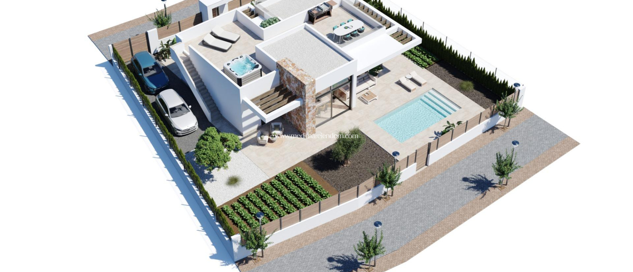 New build - Villa - Fuente Álamo - Hacienda del Alamo