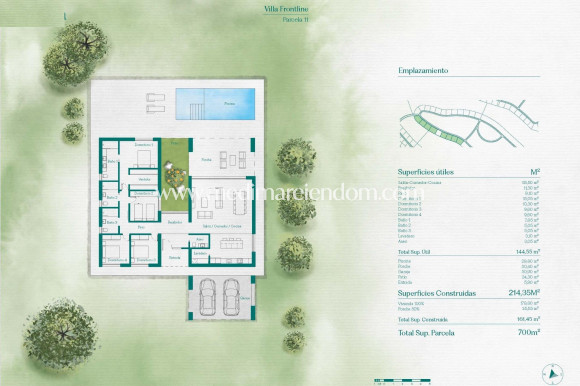 New build - Villa - Fuente Álamo - Hacienda del Alamo