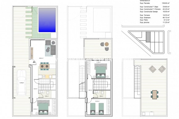 New build - Villa - Los Alcazares - Playa La Concha