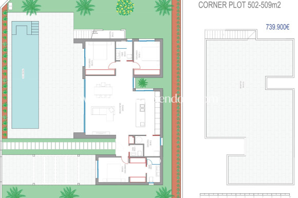 New build - Villa - Los Alcazares - Serena Golf