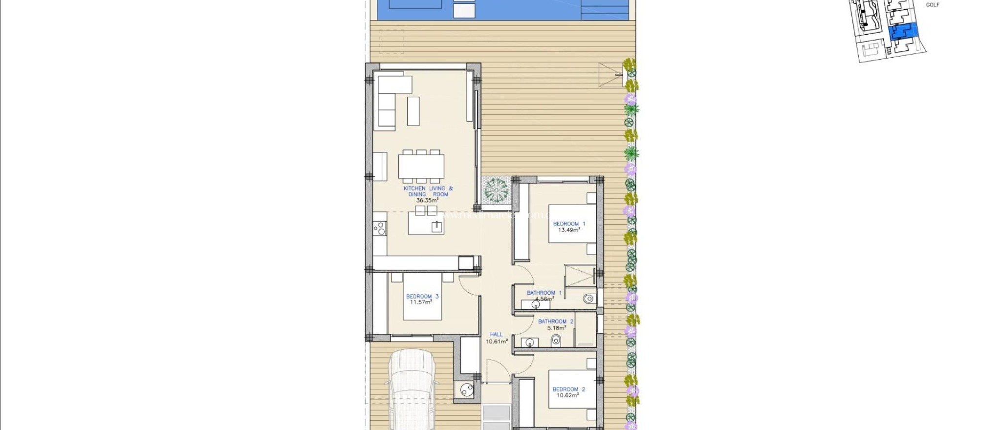 New build - Villa - Los Alcazares - Serena Golf