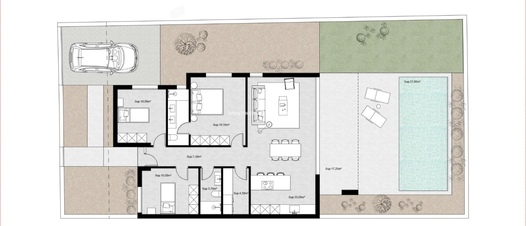 New build - Villa - Molina De Segura - Urb. La Quinta