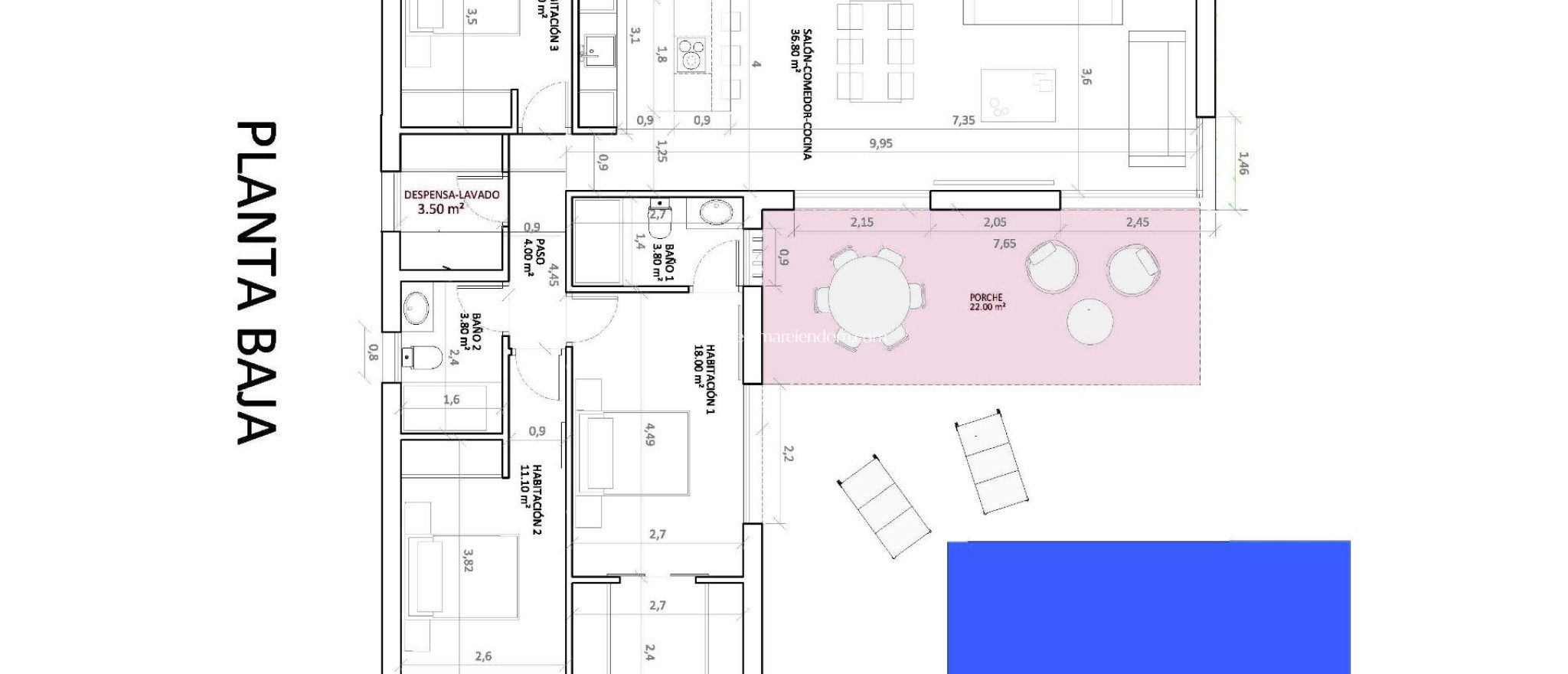 New build - Villa - Monforte del Cid - La Capitana