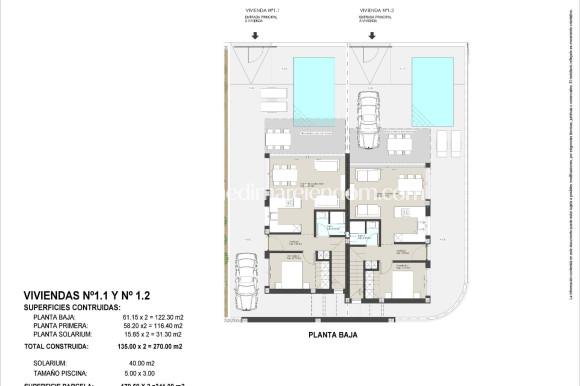 New build - Villa - Pilar de la Horadada - Las Higuericas