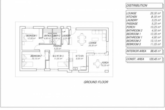 New build - Villa - Pinoso - Campo