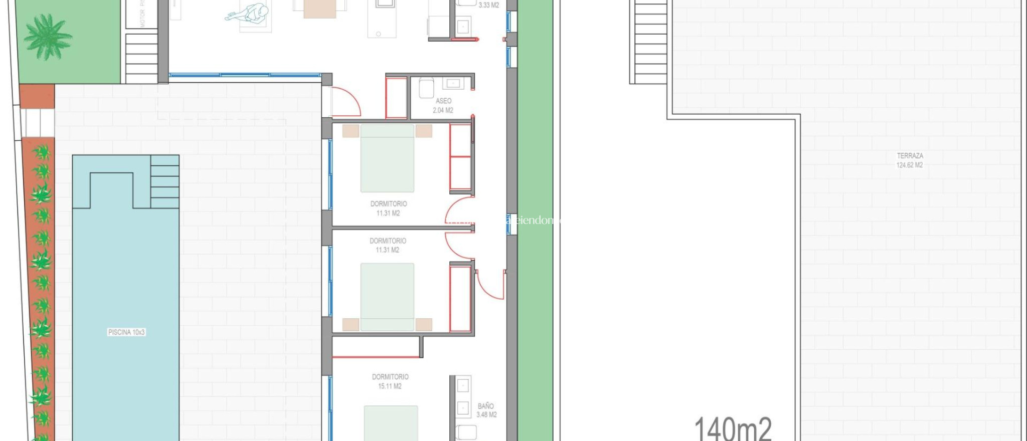 New build - Villa - San Javier - Parque del doce