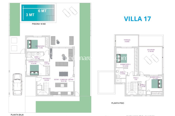 New build - Villa - San Javier - Roda Golf