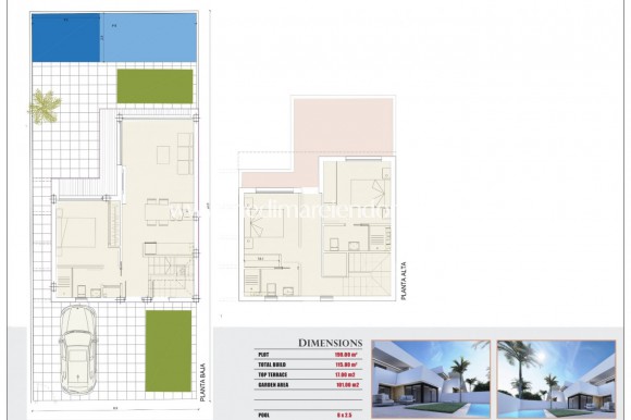 New build - Villa - San Javier - Santiago de la Ribera