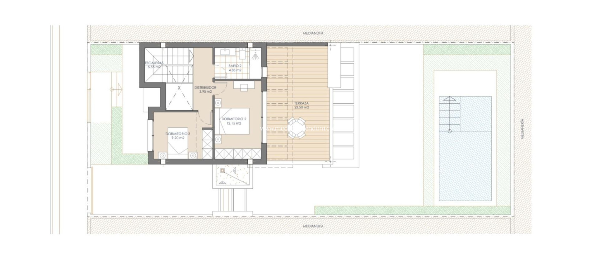 New build - Villa - San Juan de los Terreros - Las Mimosas