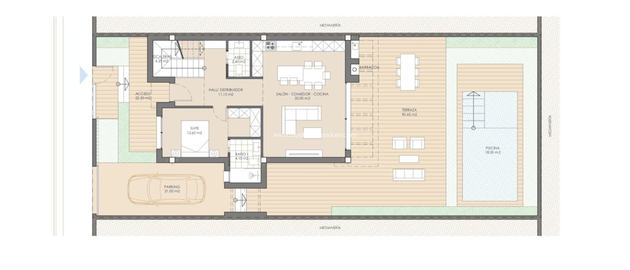 New build - Villa - San Juan de los Terreros - Las Mimosas