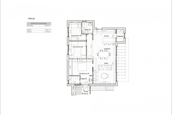 New build - Villa - San Miguel de Salinas - Blue Lagoon