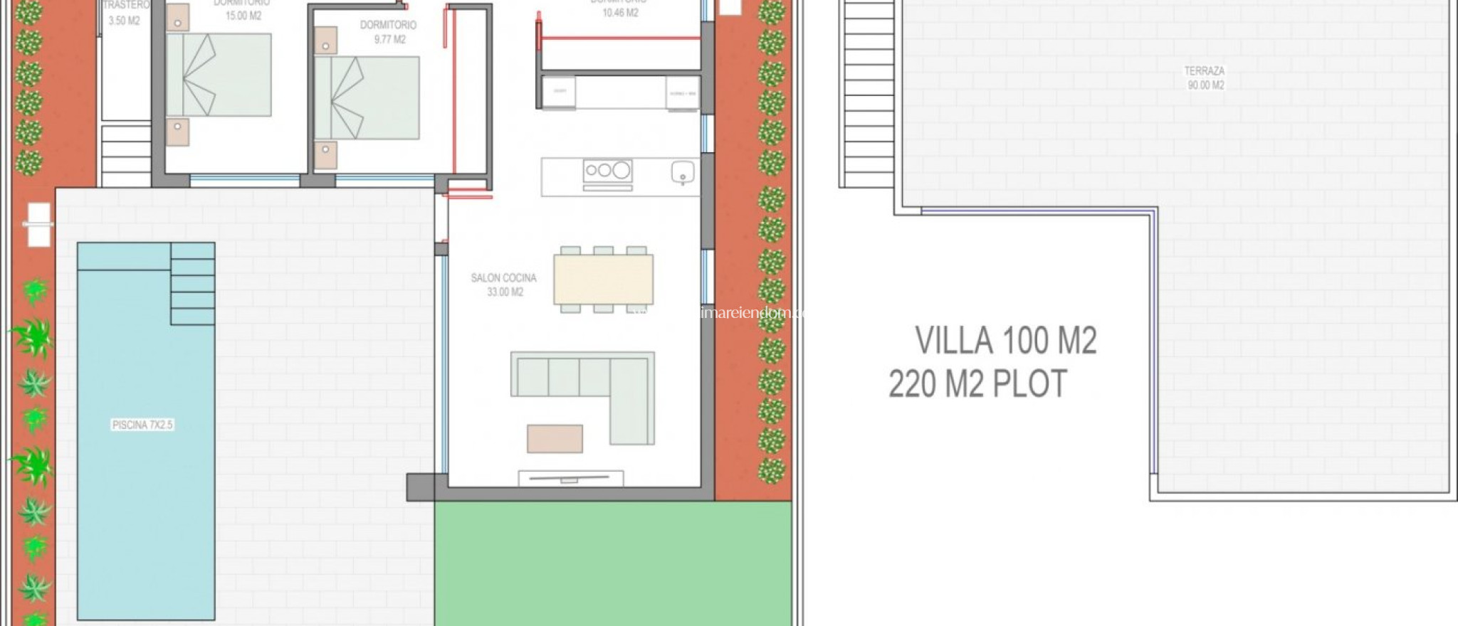 New build - Villa - Santiago de la Ribera - Dos Mares