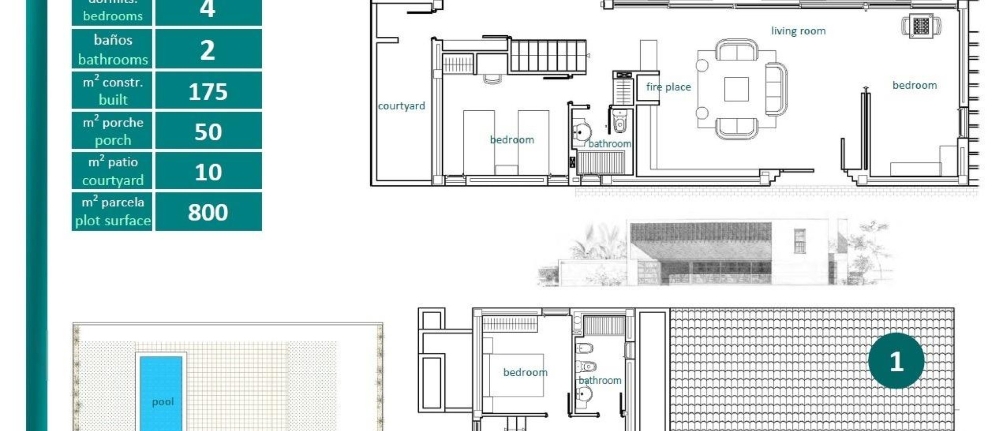 New build - Villa - Sucina - Peraleja Golf