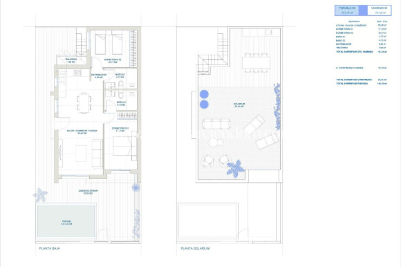 New build - Villa - Torre Pacheco - Roldán