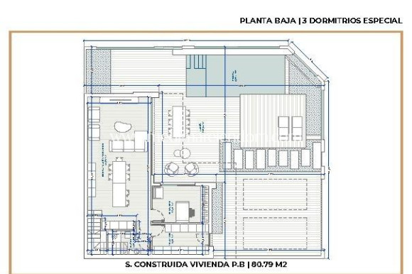 New build - Villa - Torre Pacheco - Roldán