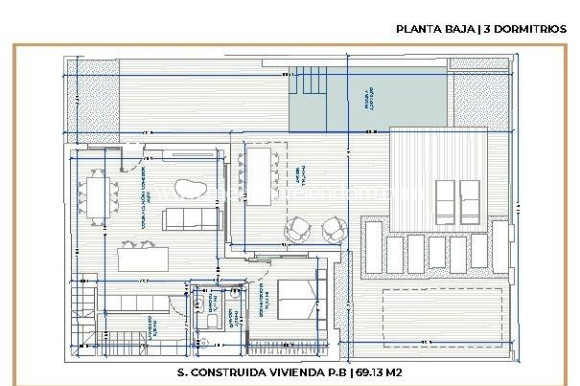 New build - Villa - Torre Pacheco - Roldán