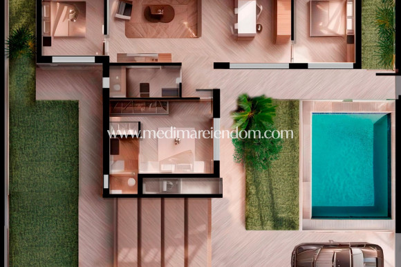 New build - Villa - Torre Pacheco - Roldán