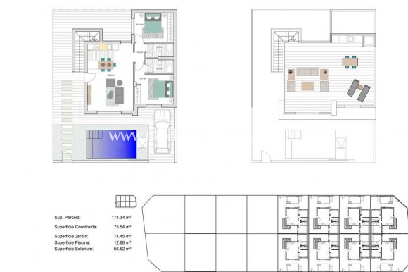 New build - Villa - Torre Pacheco - Roldán