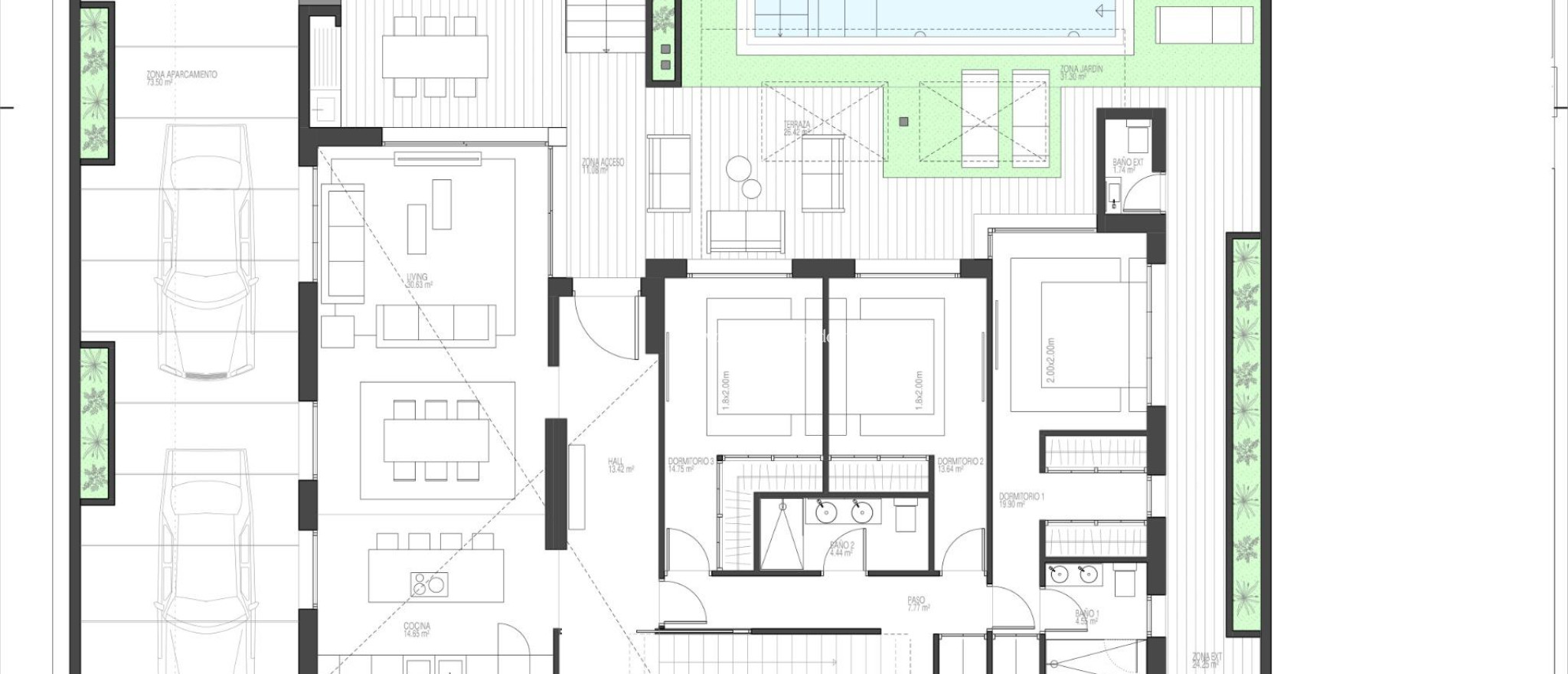 New build - Villa - Torre Pacheco - Santa Rosalía