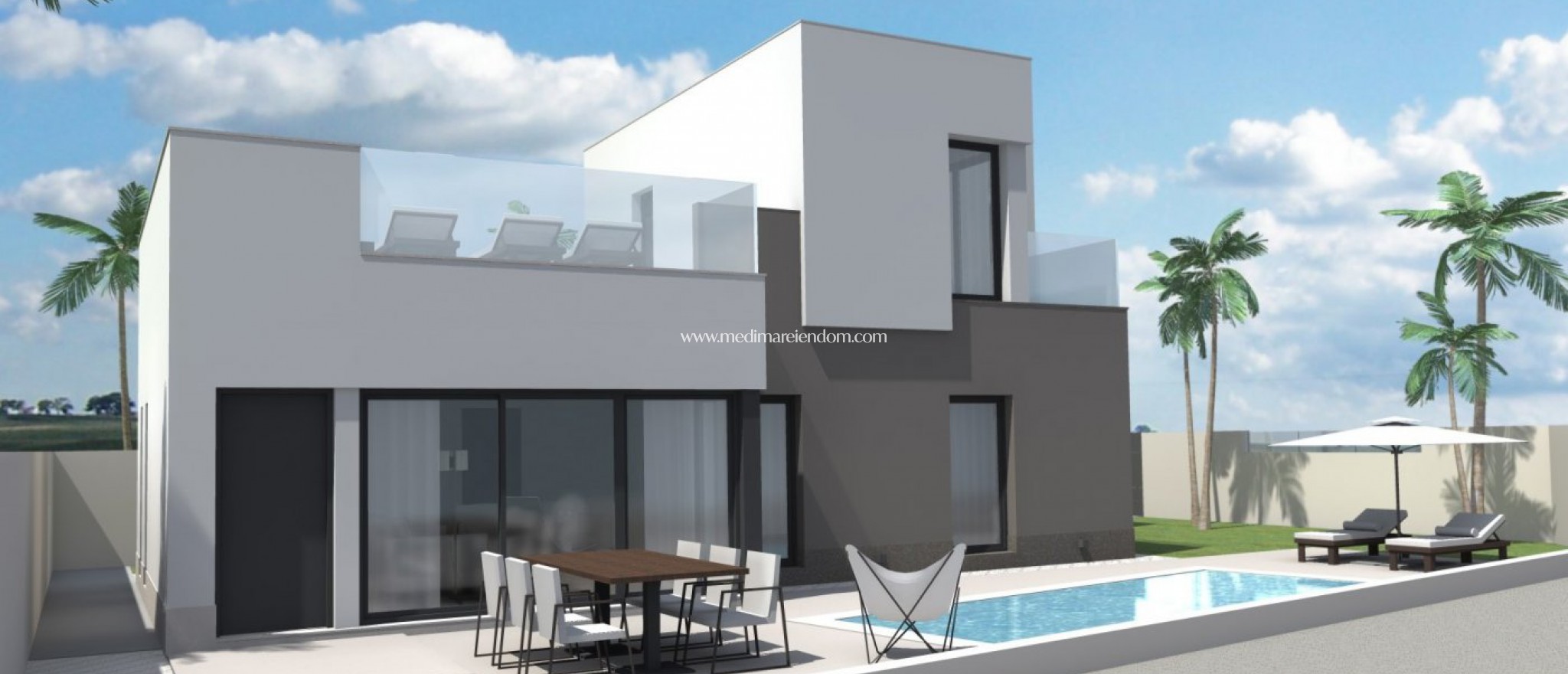 New build - Villa - Torrevieja - Aguas Nuevas 1