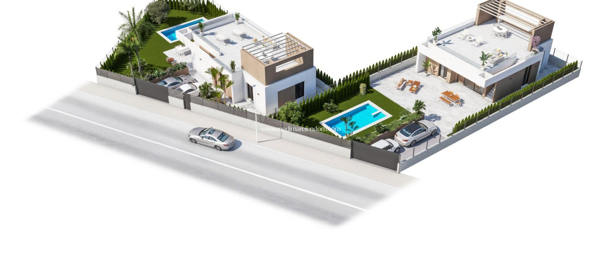 New build - Villa - Vera - Pueblo Salinas