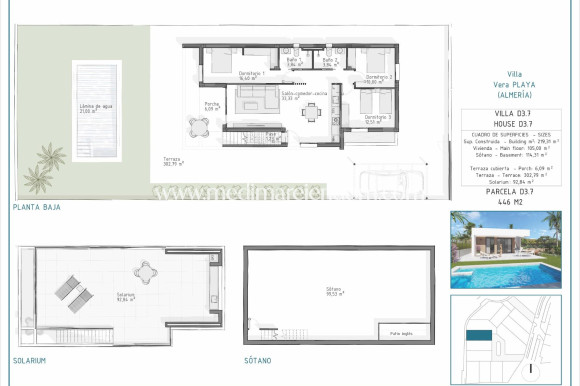 New build - Villa - Vera - Pueblo Salinas