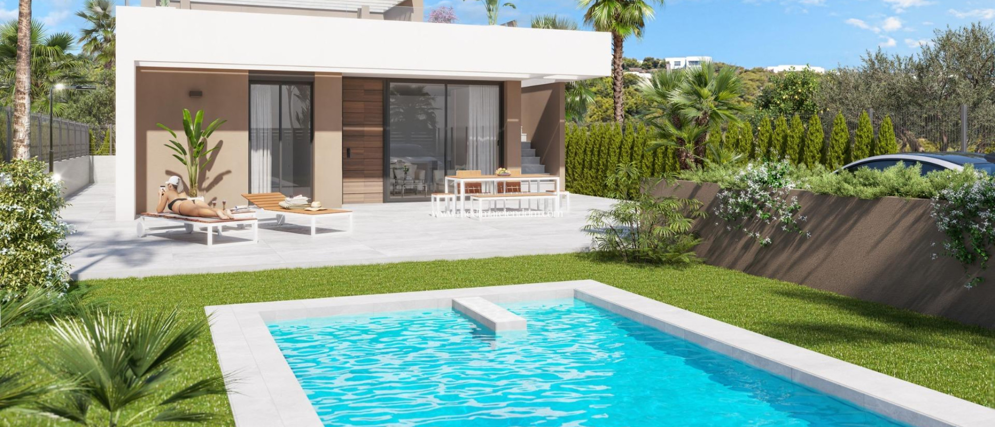 New build - Villa - Vera - Pueblo Salinas