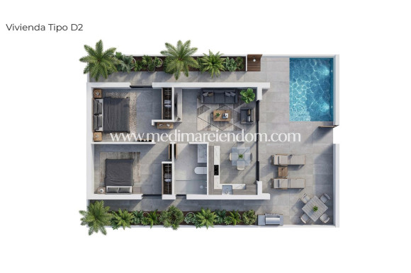 New build - Villa - Vera - Vera Playa