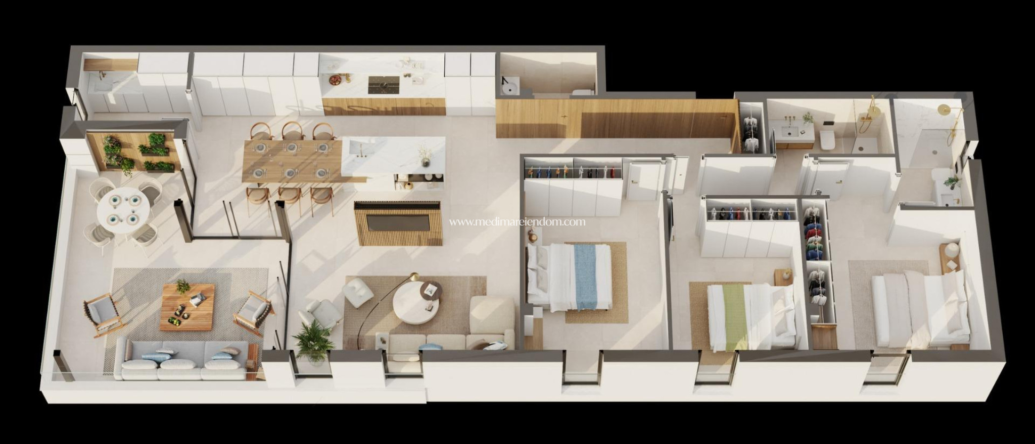 Nieuw gebouw - Appartement - Aguilas - Puerto Deportivo Juan Montiel