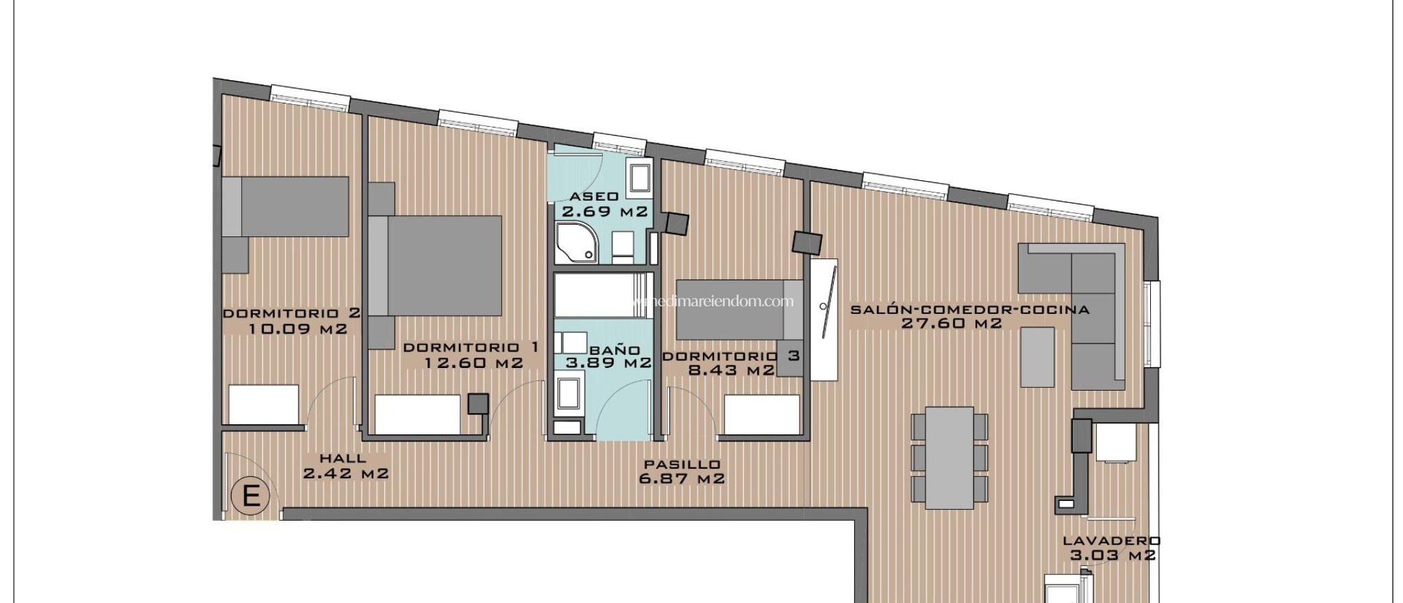 Nieuw gebouw - Appartement - Algorfa - Pueblo