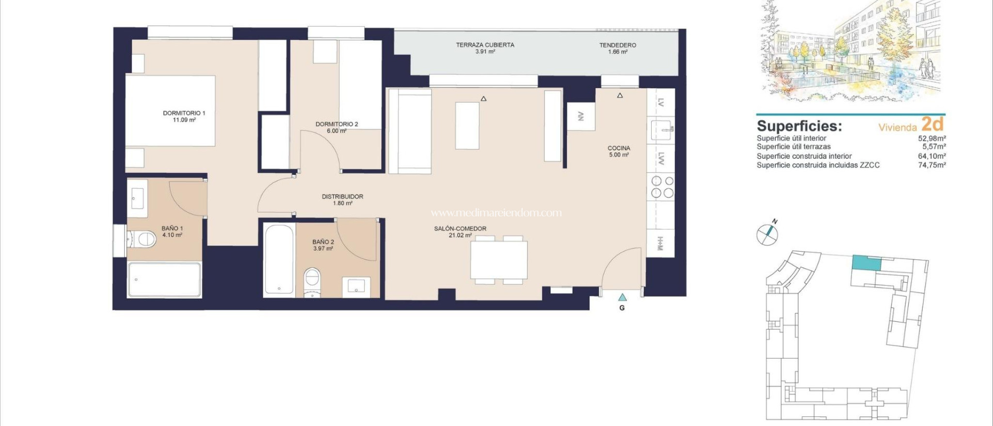 Nieuw gebouw - Appartement - Alicante - San Agustín