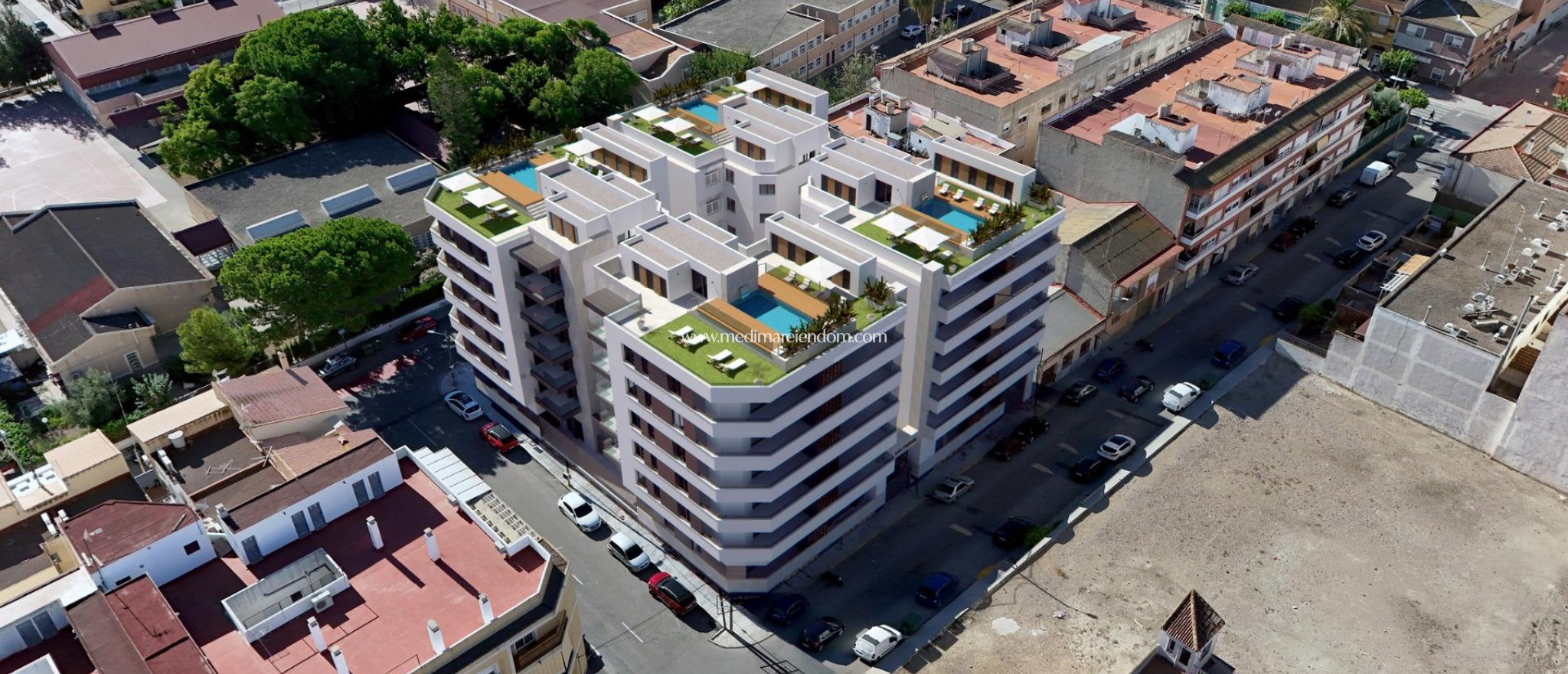 Nieuw gebouw - Appartement - Almoradi - Center