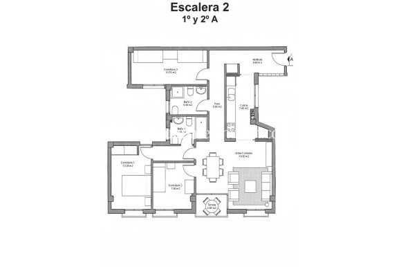 Nieuw gebouw - Appartement - Avileses - pueblo