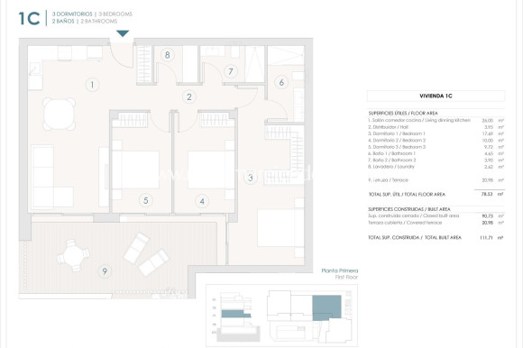Nieuw gebouw - Appartement - Benijofar - Pueblo