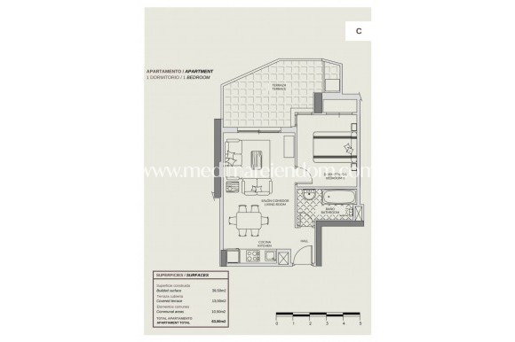 Nieuw gebouw - Appartement - Calpe - Calalga