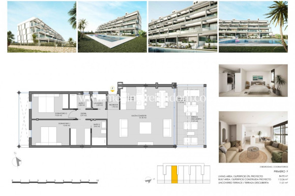 Nieuw gebouw - Appartement - Cartagena - Mar De Cristal