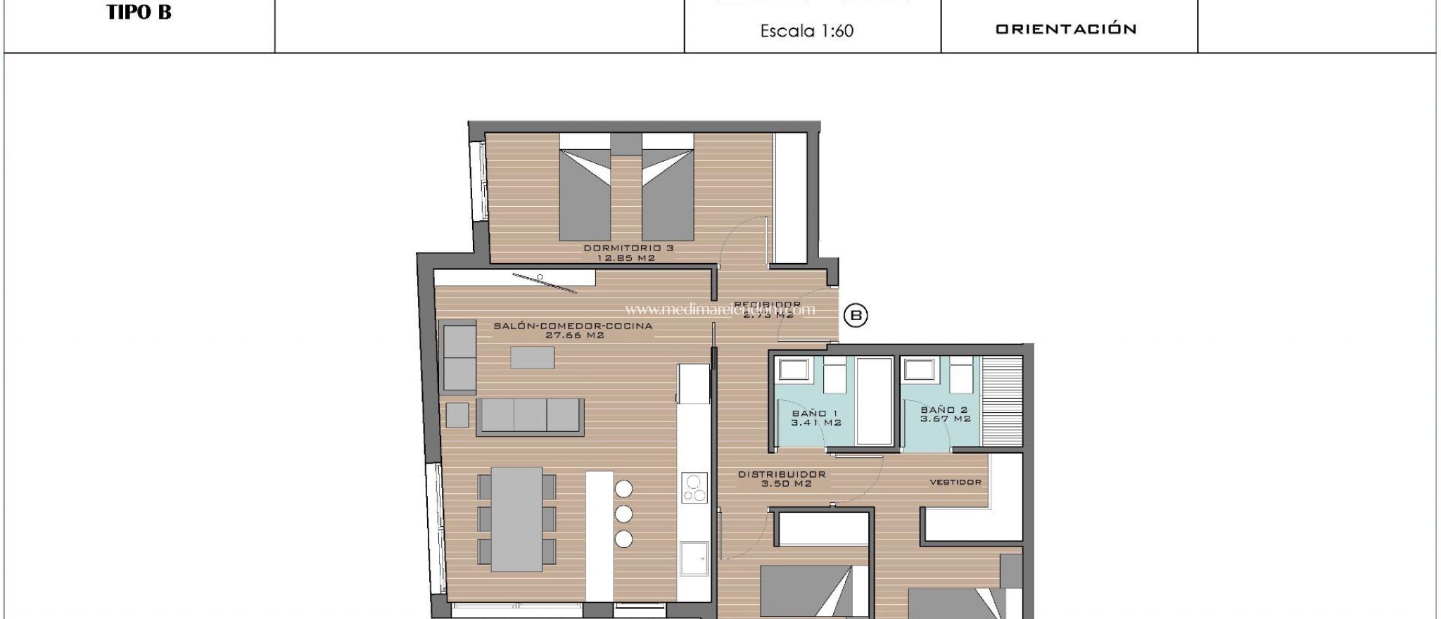 Nieuw gebouw - Appartement - Elche - Corte Ingles