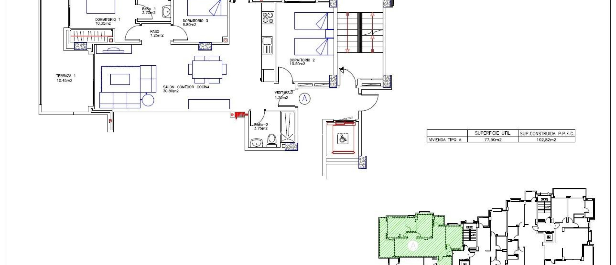 Nieuw gebouw - Appartement - La Manga del Mar Menor - La Manga Del Mar Menor