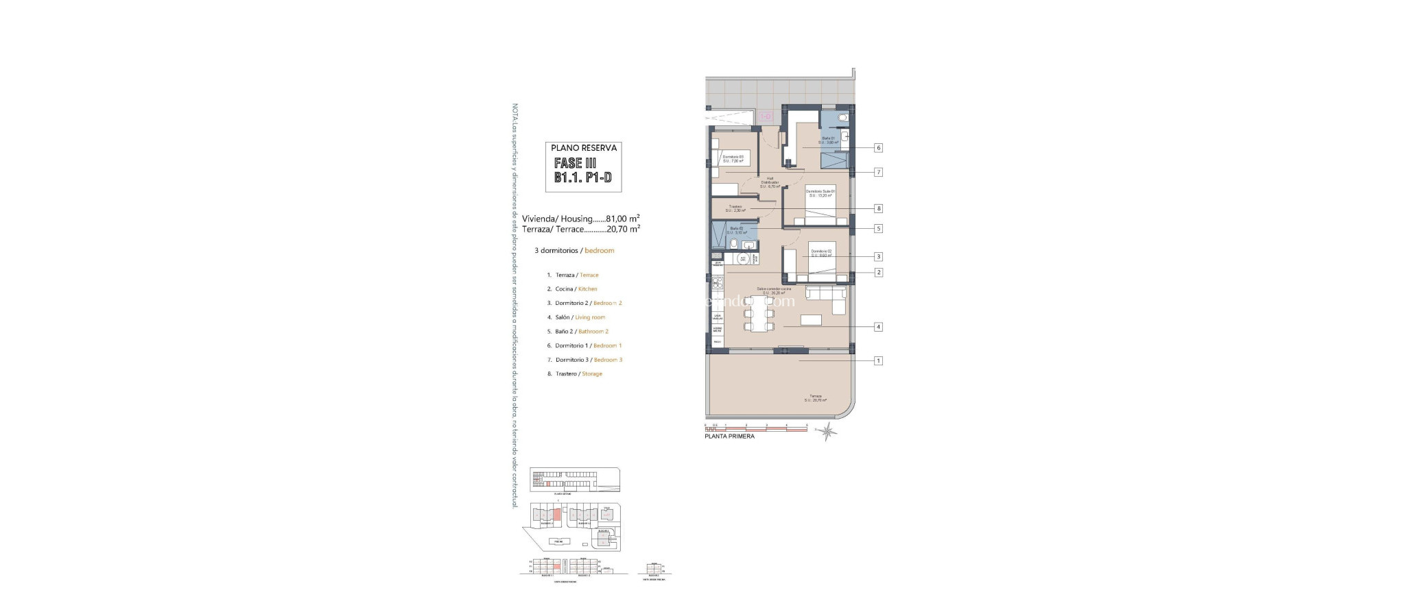 Nieuw gebouw - Appartement - Los Alcazares - La Serena Golf