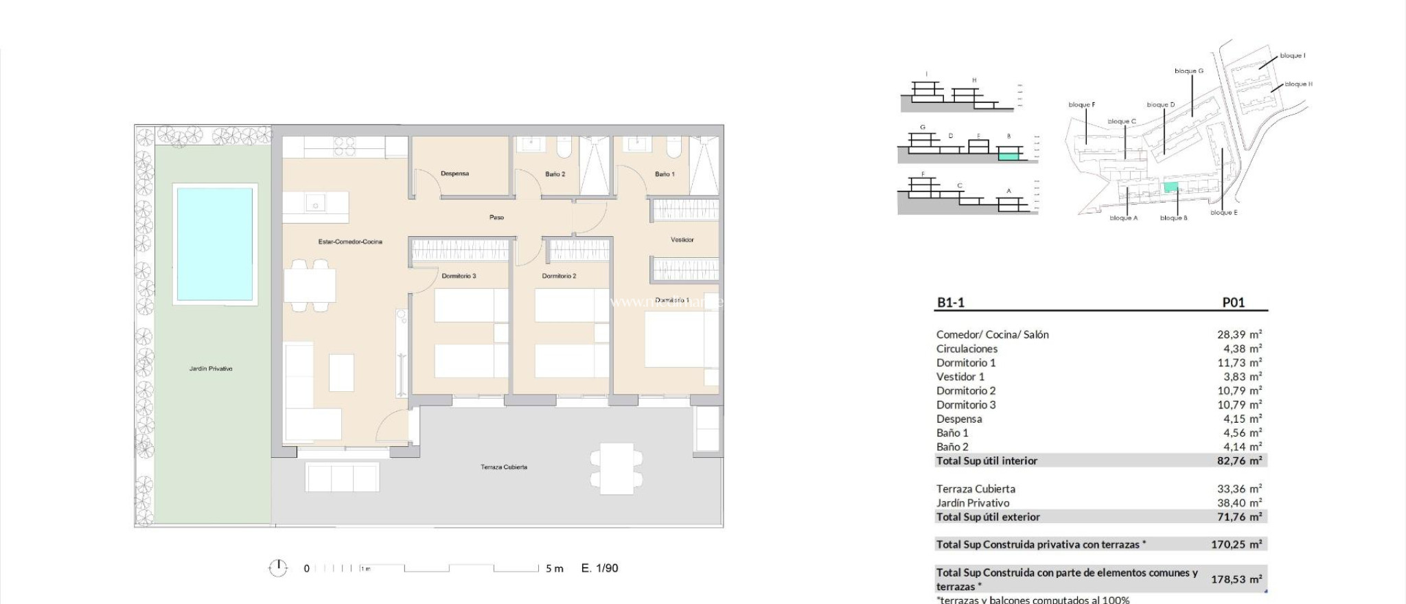 Nieuw gebouw - Appartement op de begane grond - Alfas del Pi - Alfaz del Sol