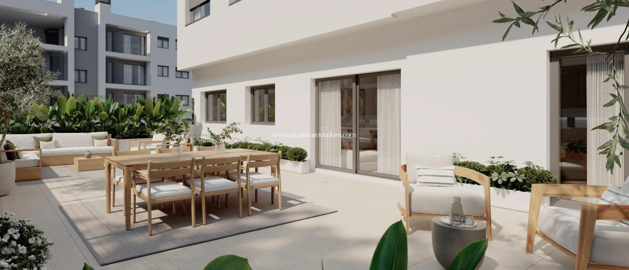 Nieuw gebouw - Appartement op de begane grond - Alicante - San Agustín