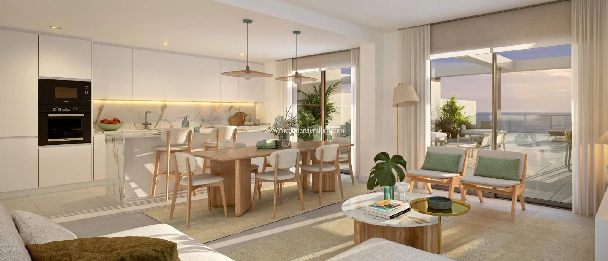 Nieuw gebouw - Appartement op de begane grond - Almerimar