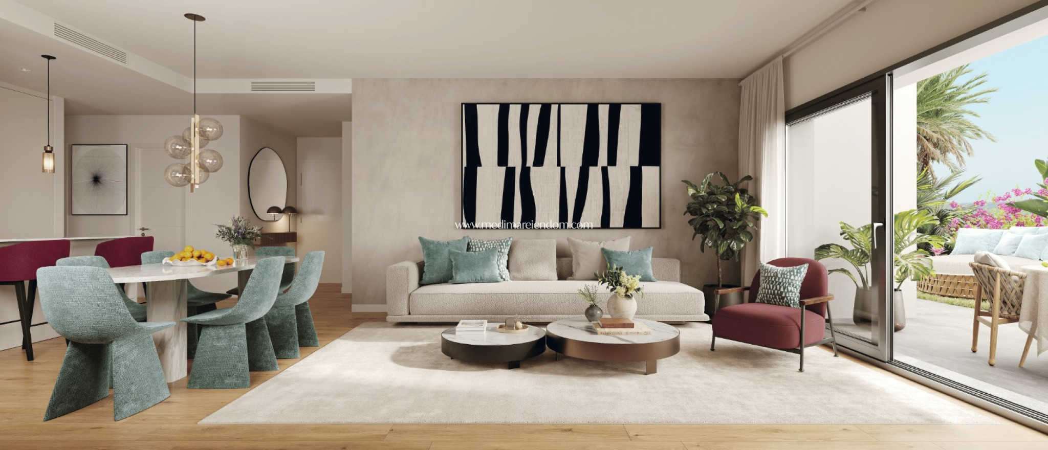 Nieuw gebouw - Appartement op de begane grond - Casares Costa
