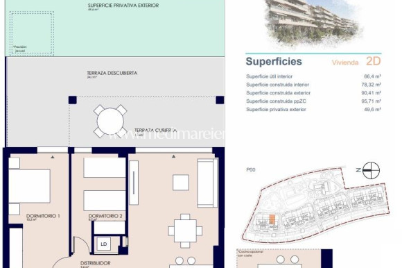 Nieuw gebouw - Appartement op de begane grond - Denia - Playa de La Almadraba