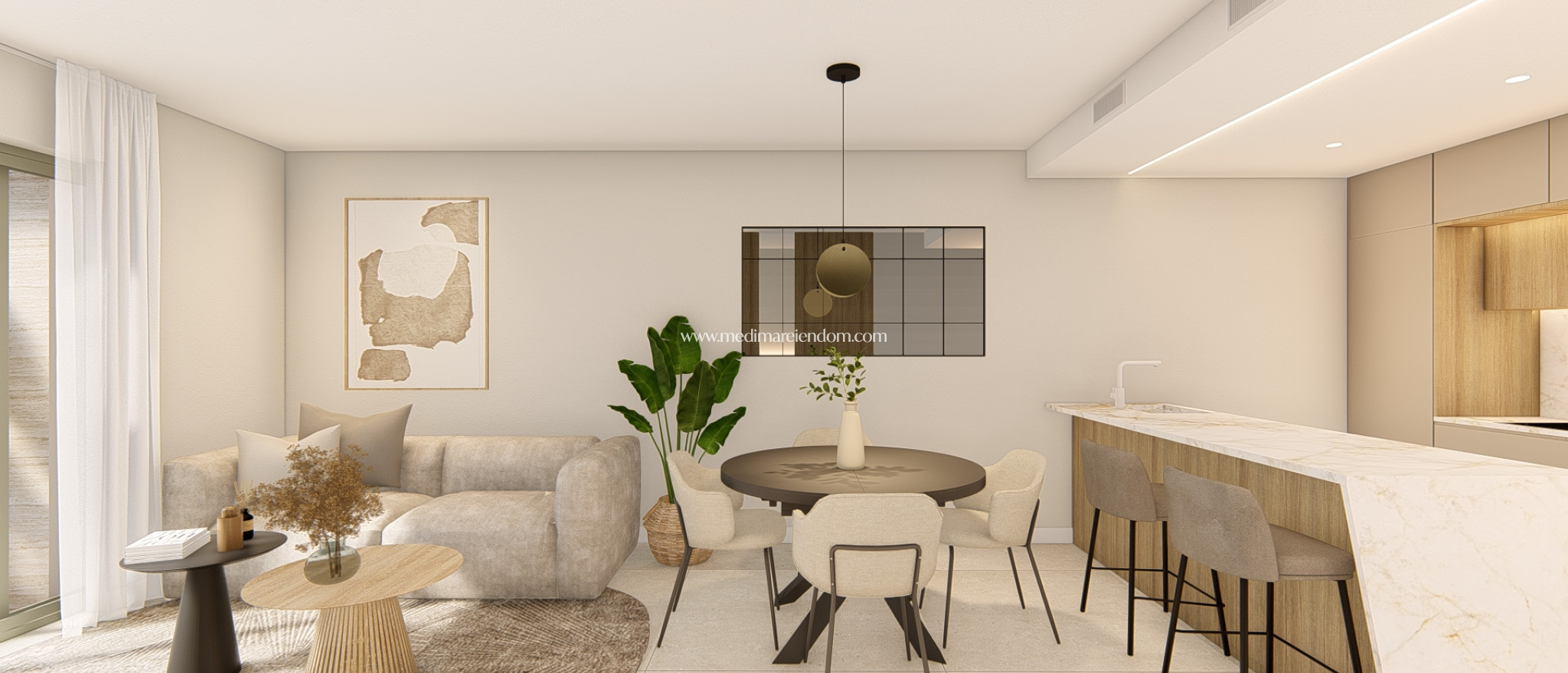 Nieuw gebouw - Appartement op de begane grond - Los Alcazares